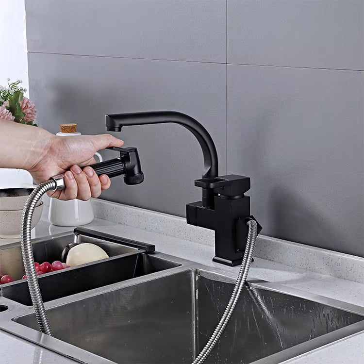 Kitchen Bathroom Stretch Sink Household Hot And Cold Water Faucet-002