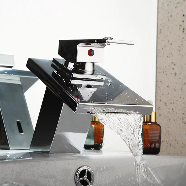 High Quality Single Handle Waterfall Basin Faucet-Z-7053