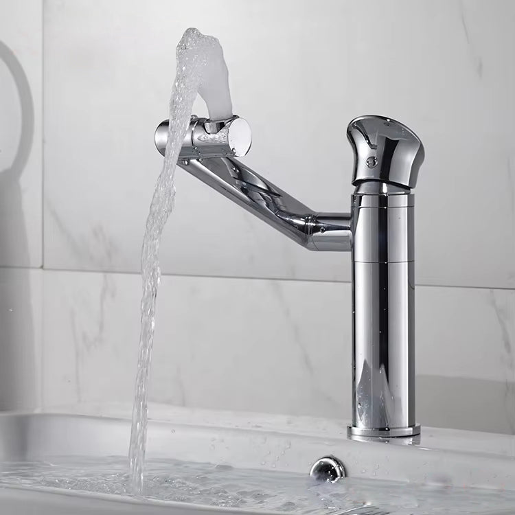 Deluxe Single Handle Basin Swivel Spout Faucet-Z1531