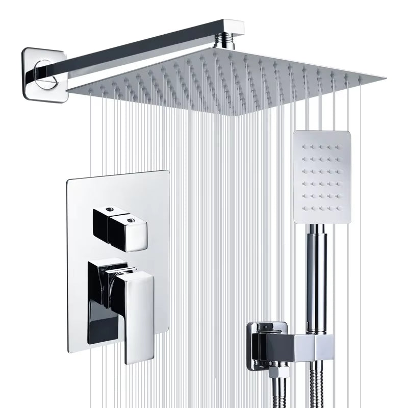 Hidden Shower Faucet Set Shower Head Top Shower Head Concealed Wall Shower Head-6501