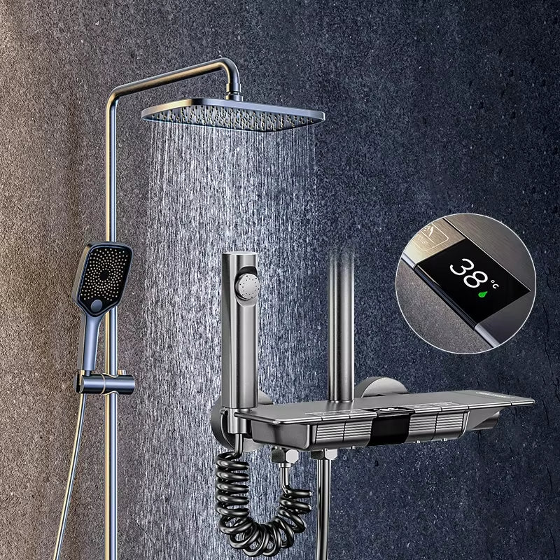 Shower Room Piano Keys Bath Bath Luxury Shower-6063