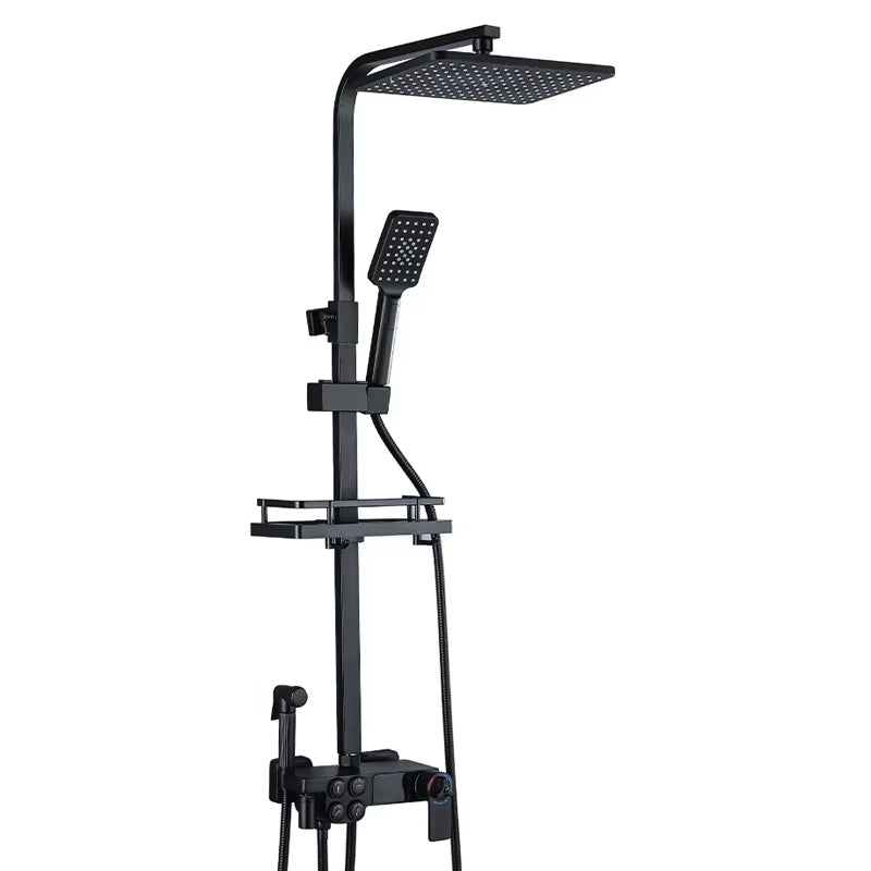 Wall Mounted Bathroom Rain Shower Head-6117BG