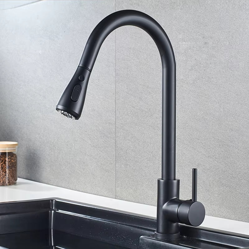 Pull-Out Spout Kitchen Sink Faucet-8548