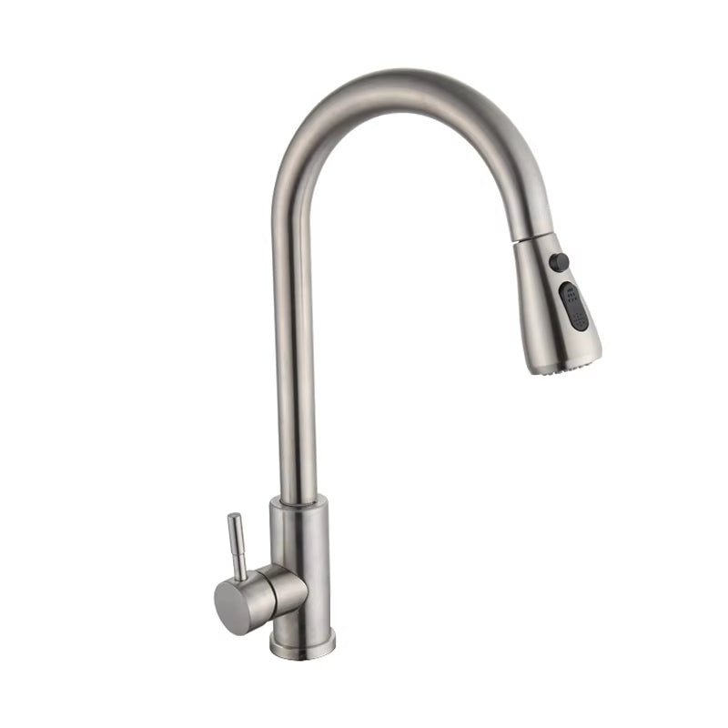 360 Degree Rotating Pull-Out Sink Faucet With Sprayer-8301