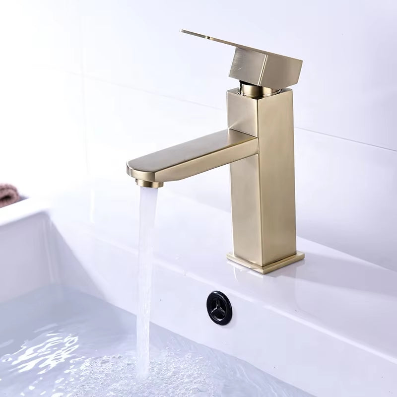 Bathroom Heightened Hand Wash And Face Wash Hot And Cold Water Faucet-5005