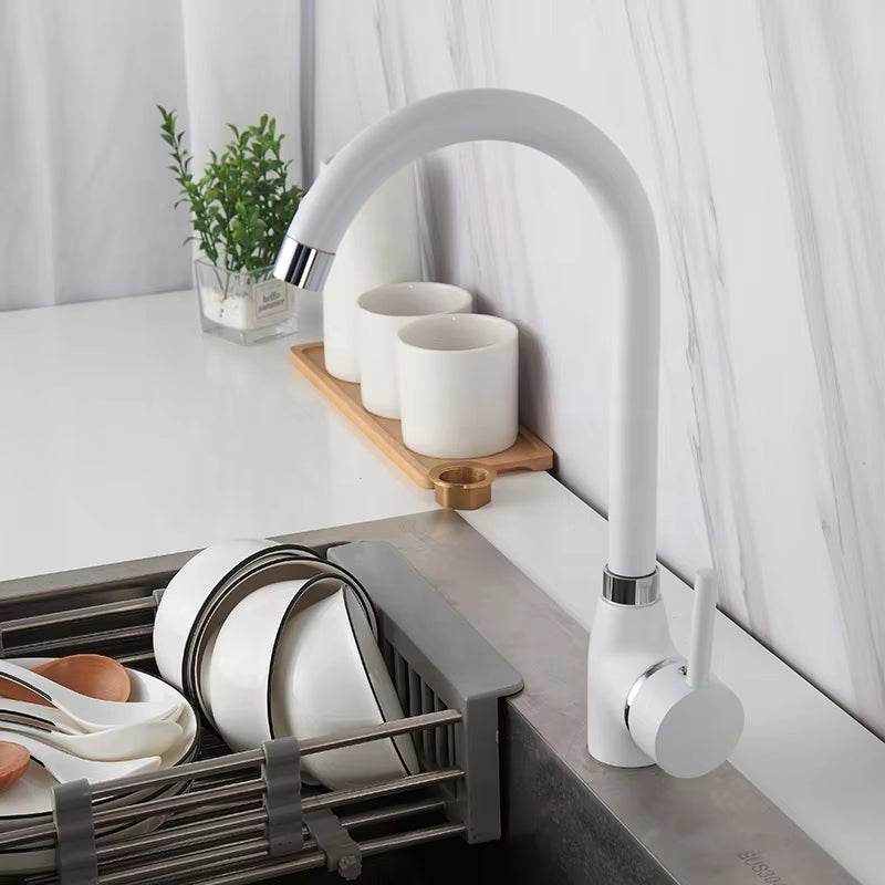 Simple Design Kitchen Countertop Mounted Faucet-8571