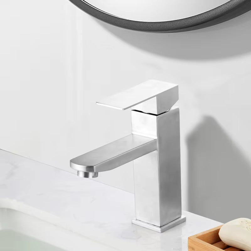 Wash Basin Hot And Cold 304 Stainless Steel Basin Bathroom Faucet-5904