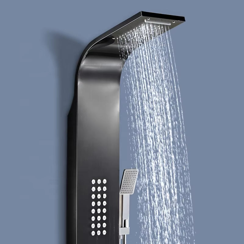 Bathroom Panel Wall Mounted Stainless Steel Bath Shower-6062