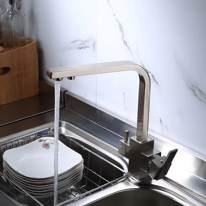 Kitchen Sink Square Pure Water Faucet-8913