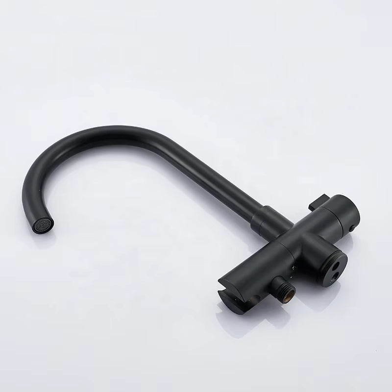 360 Degree Swivel Nozzle Bathtub Shower Faucet Floor Standing-6713