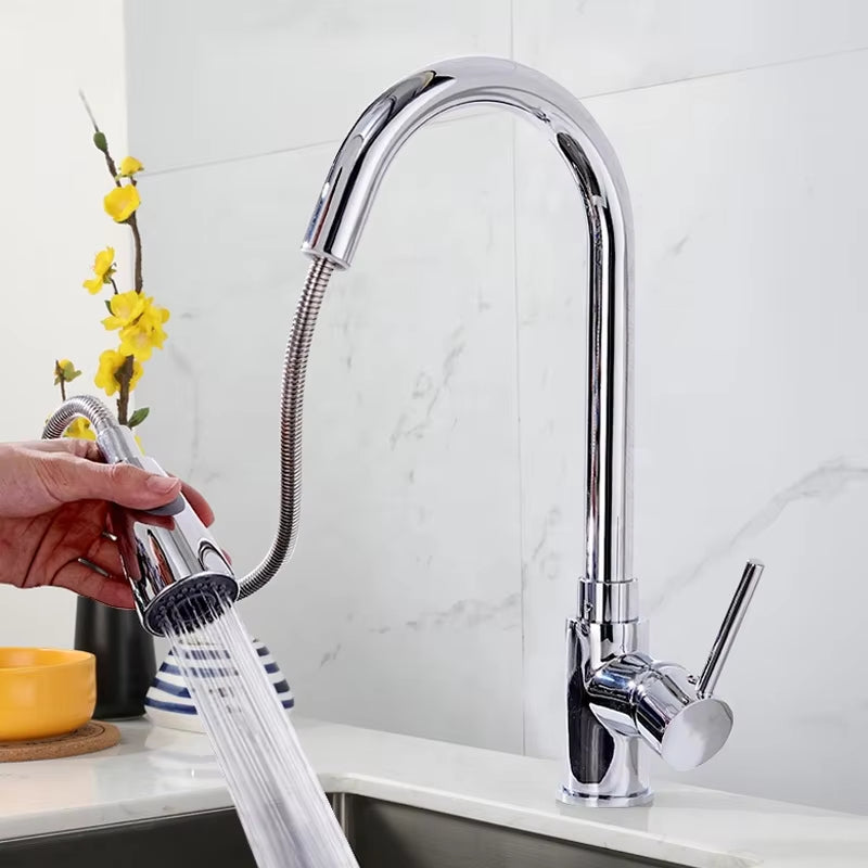 360 Degree Swivel Pull-Out Sink Faucet-8301C