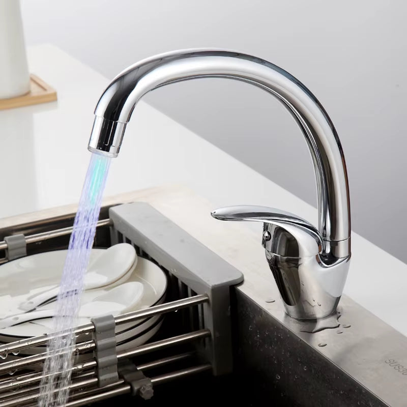 Kitchen Faucet Single Handle Led Faucet-8548