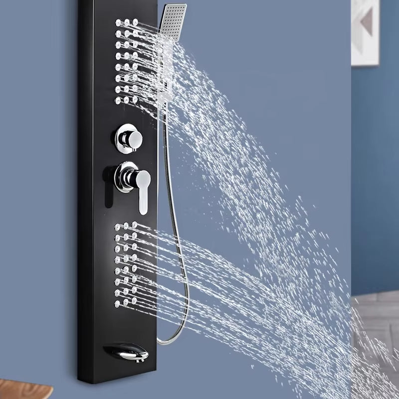 Bathroom Panel Wall Mounted Stainless Steel Bath Shower-6062
