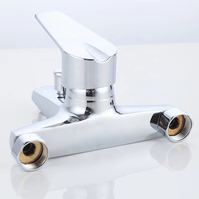 Classic Triple Bathroom Shower Hot And Cold Water Faucet-6715