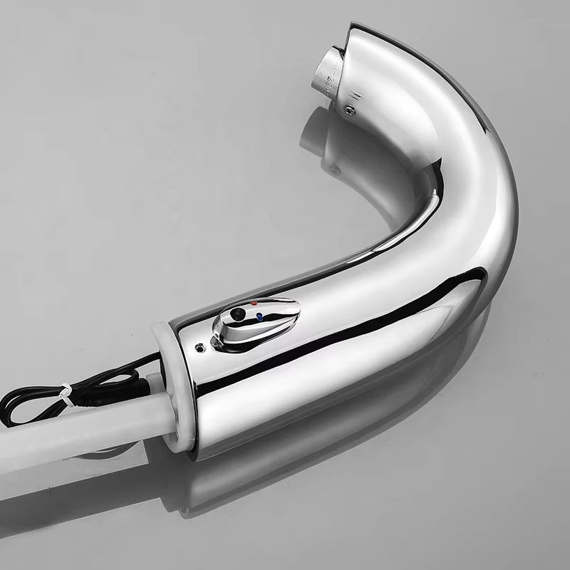 Infrared Sensor Basin Bathroom Sink Faucet-7936