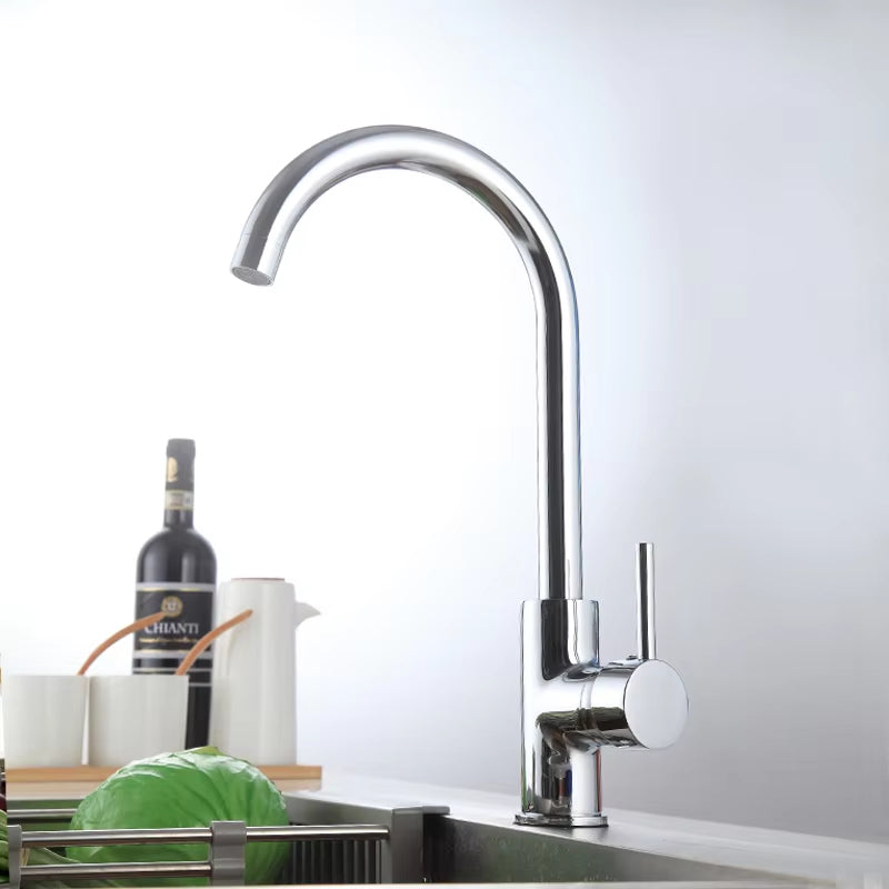 Modern Single Handle Kitchen Countertop Faucet-8020