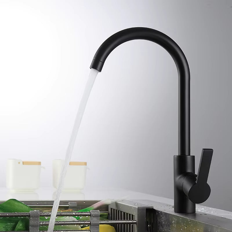 360 Degree Swivel Single Handle Kitchen Faucet-8315
