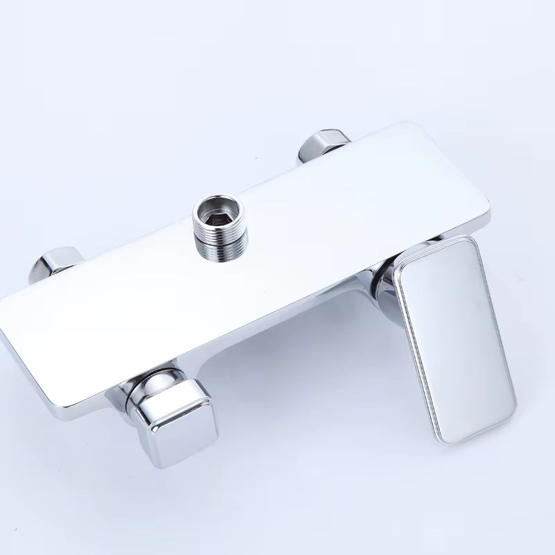 Shower Set Full Copper Booster Shower Constant Temperature Bathroom Bath Luxury Shower Set-6526
