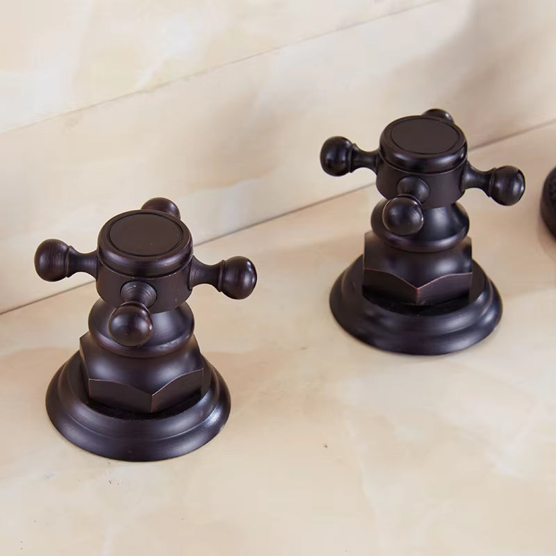 Kitchen Bathtub Faucet Hot And Cold Split Faucet 5-Piece Set With Handheld Shower-6705