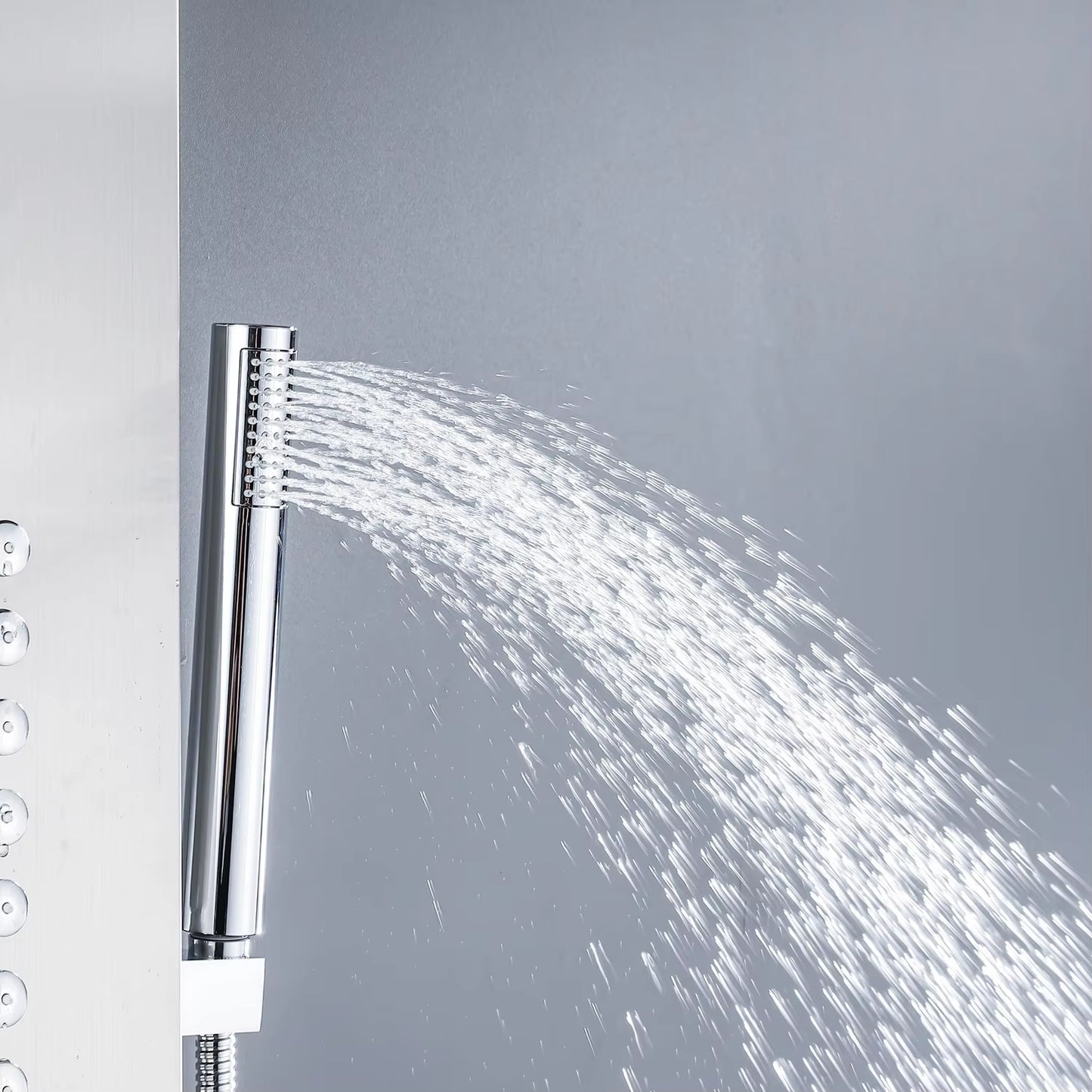 Shower Screen Bathroom Wall Mounted Waterfall Shower Column Set Multifunctional Shower Screen-6671