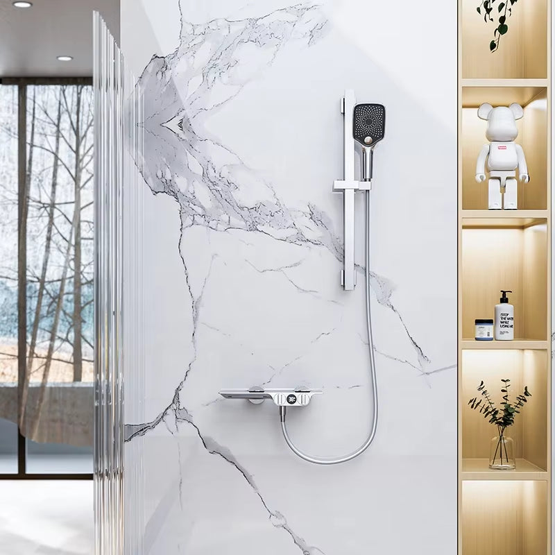 Luxury Simple Shower Set With Digital Display-6065