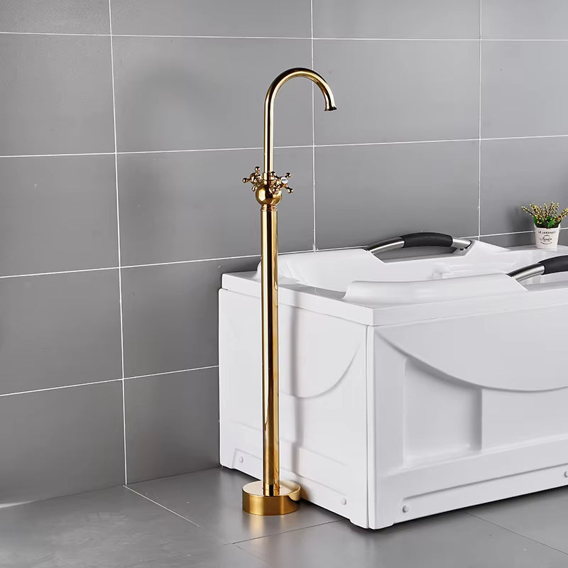 Floor-Standing Shower Faucet, Bathtub Spout, Mixer Tap-6711