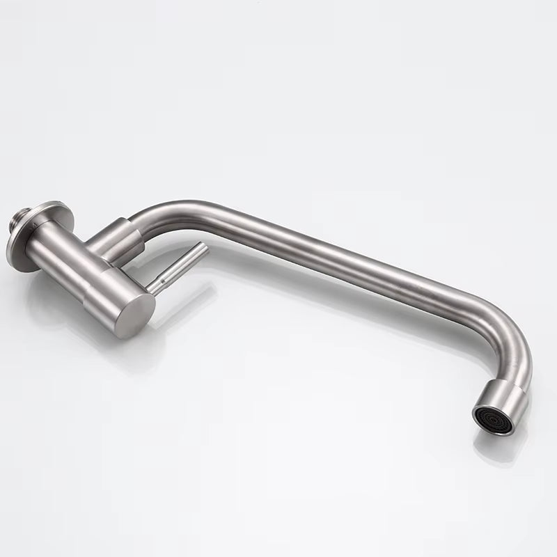 Kitchen And Bathroom Wall Mounted Space Saving Faucets-5943