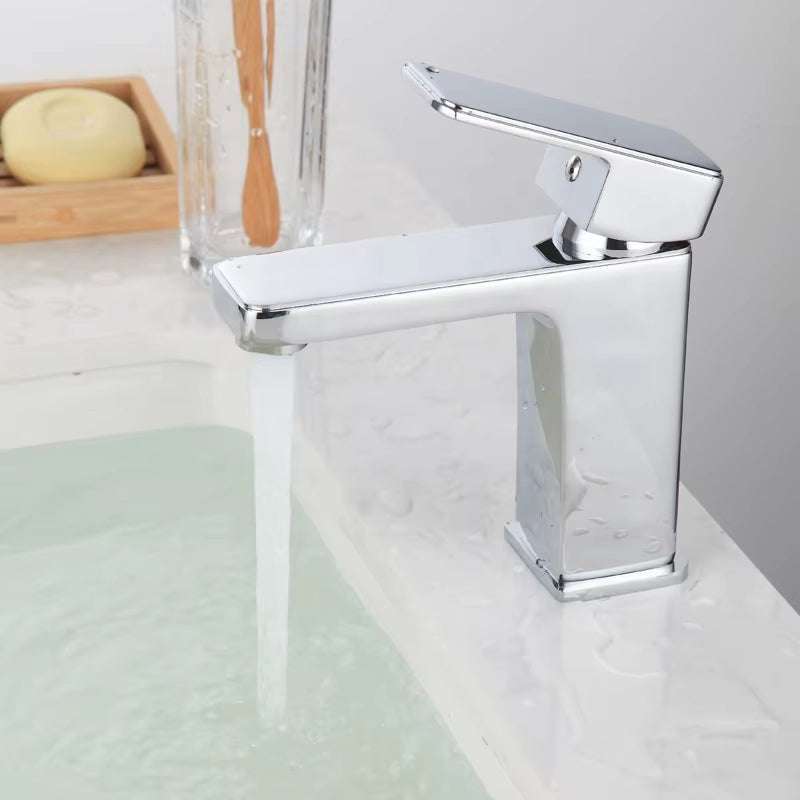 Bathroom Vanity Square Hot And Cold Water Faucet-7269