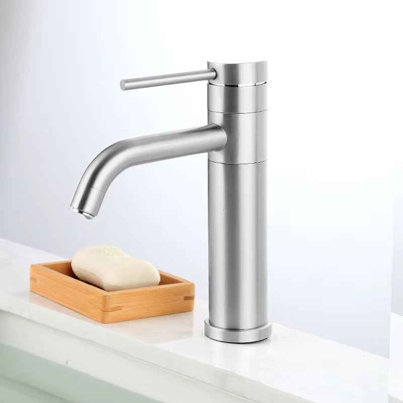 Bathroom Vanity Luxury Simple Hot And Cold Stainless Steel Faucet-5895