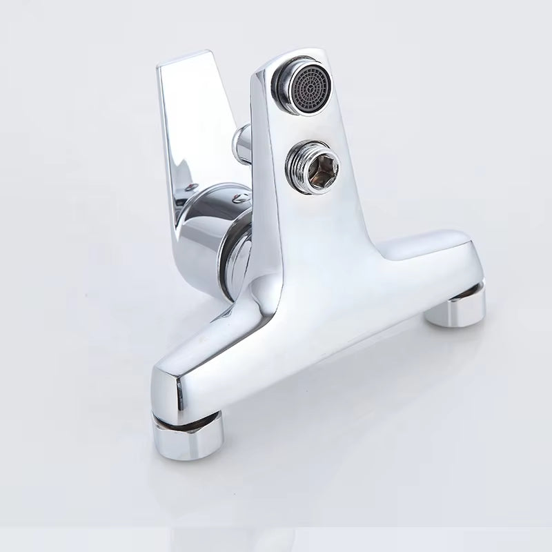 Classic Triple Bathroom Shower Hot And Cold Water Faucet-6715