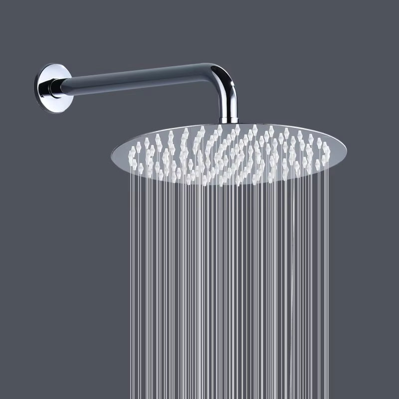 Wall Mounted Concealed Shower Faucet Set Large Shower Bathroom Overhead Shower Thermostatic Shower Set-6503