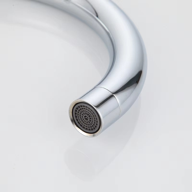 Simple Kitchen Sink Single Handle Single Hole Faucet-8510