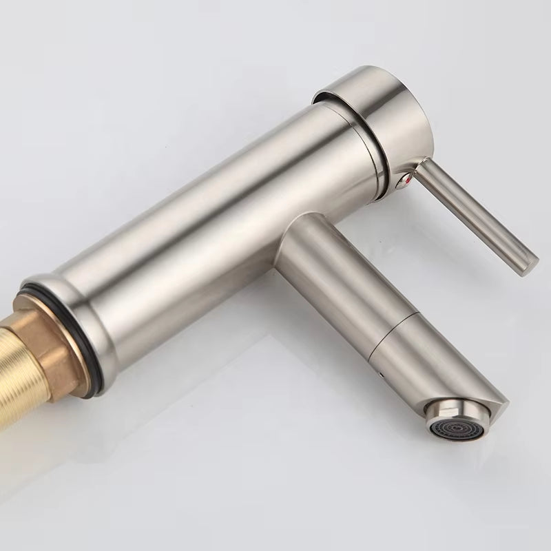 Bathroom Countertop Brushed Faucet-7285