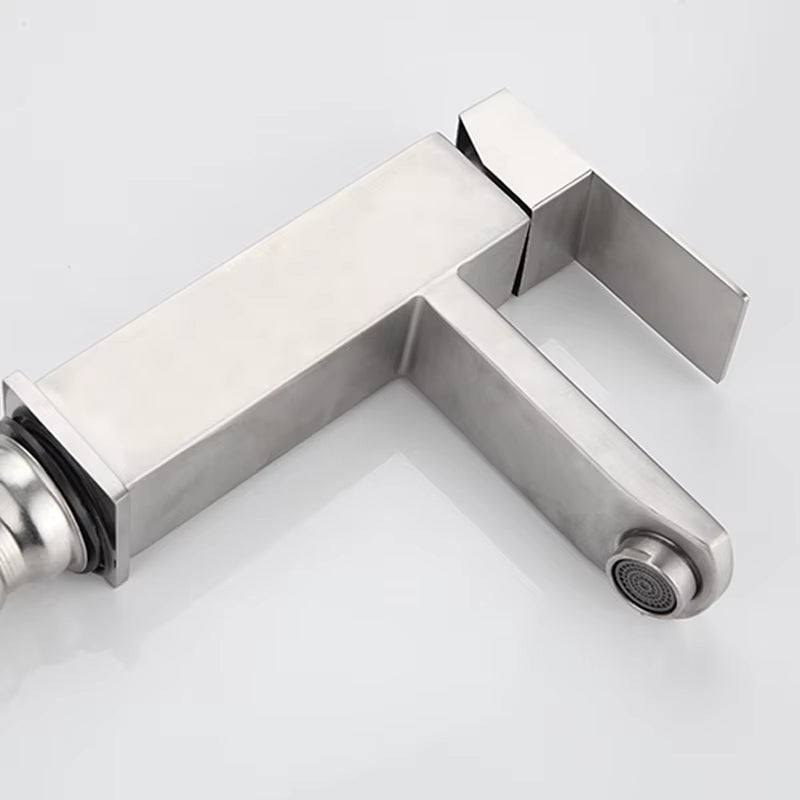 Wash Basin Hot And Cold 304 Stainless Steel Basin Bathroom Faucet-5904