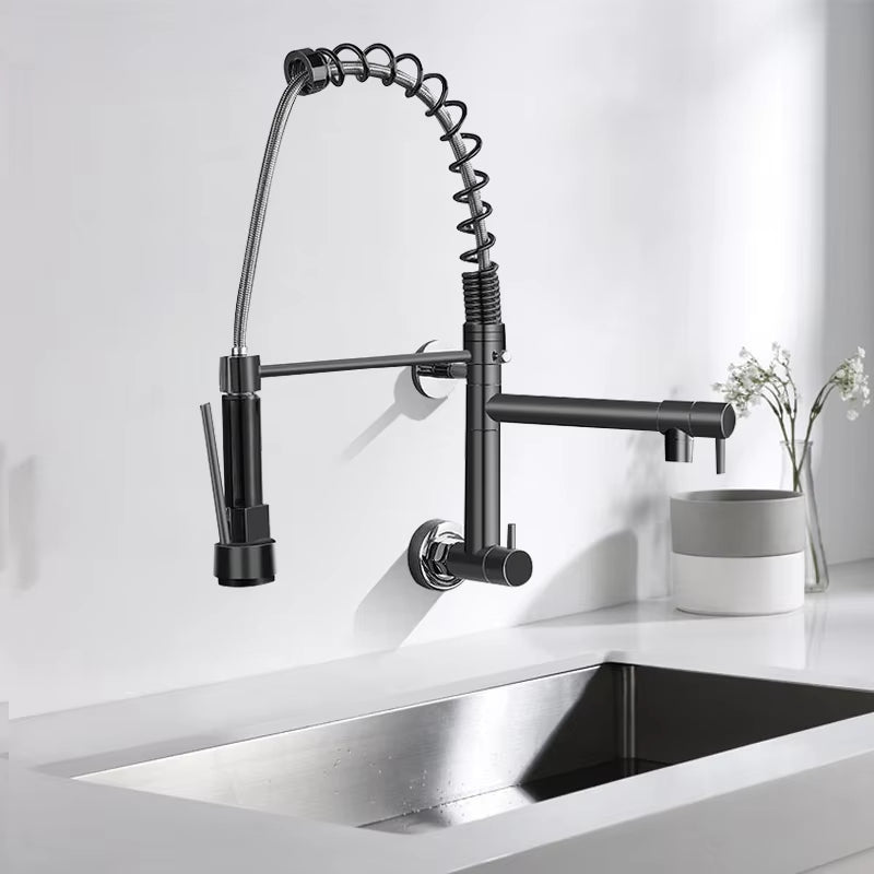 Wall Mounted Luxury Kitchen Faucet-8541