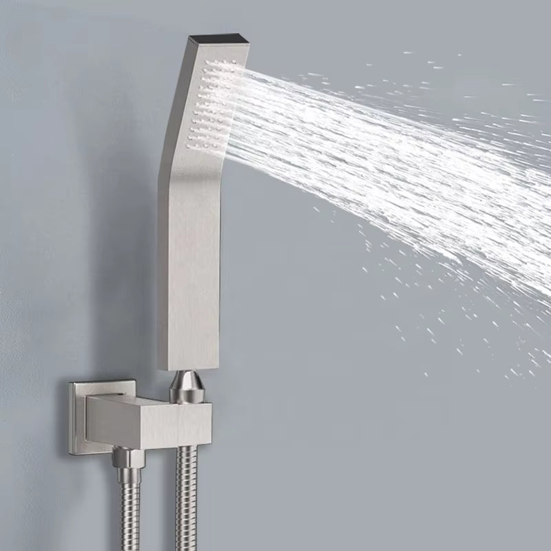 Wall Mounted Shower Set Bathroom Faucet Luxury Rain Shower Set-6573