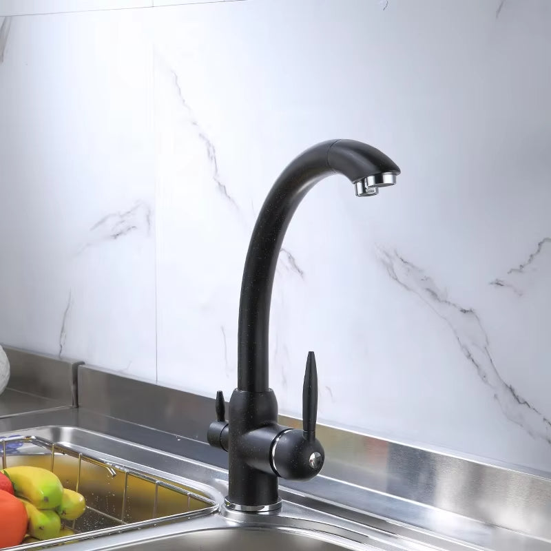 360 Degree Rotating Kitchen Single Hole Pure Water Faucet-8915