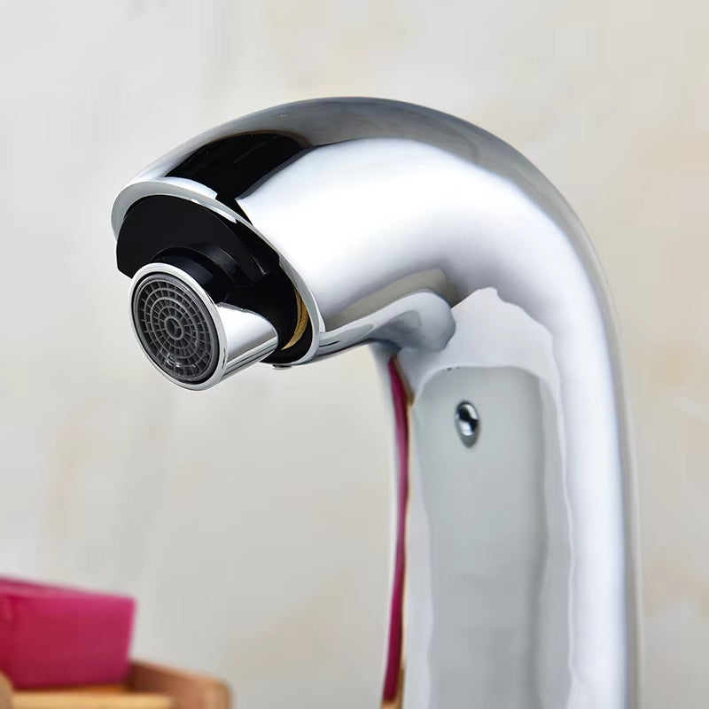 Infrared Sensor Basin Bathroom Sink Faucet-7934
