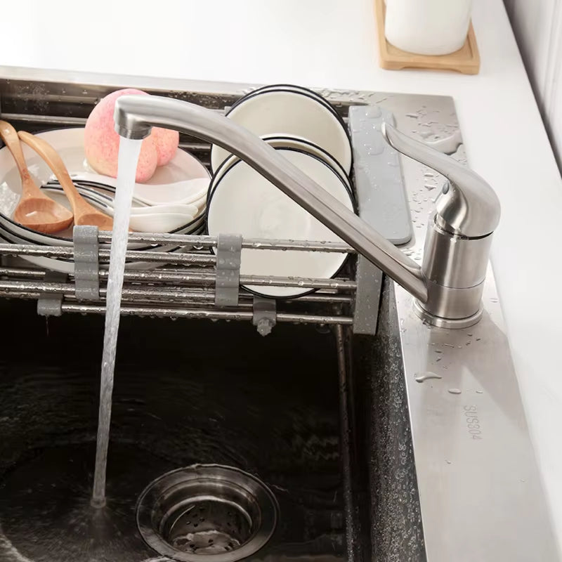 Extended Handle Faucet For Kitchen Balcony Hot And Cold-5325