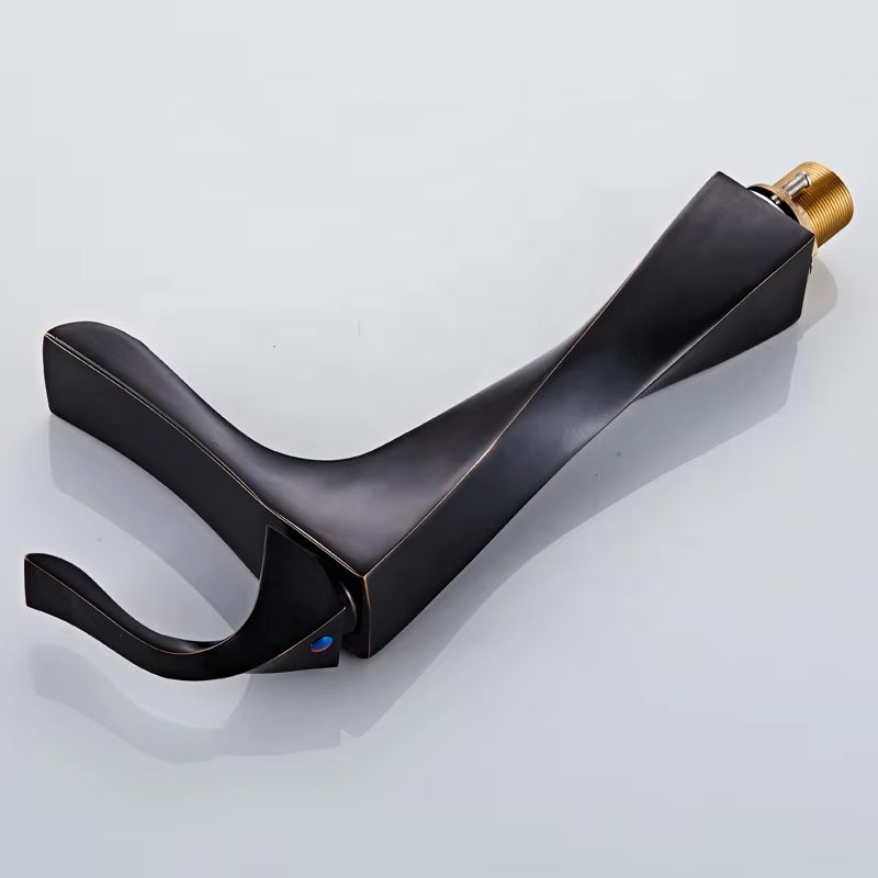 Bathroom Countertop Mounted Twist Design Faucet-7249