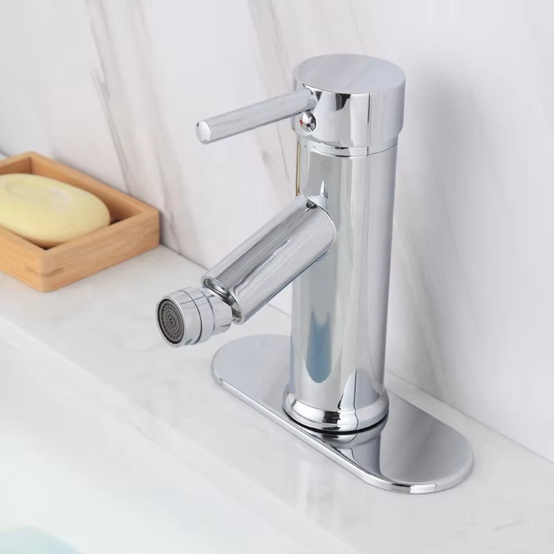 360° Swivel Outlet Countertop Mounted Basin Faucet-7230