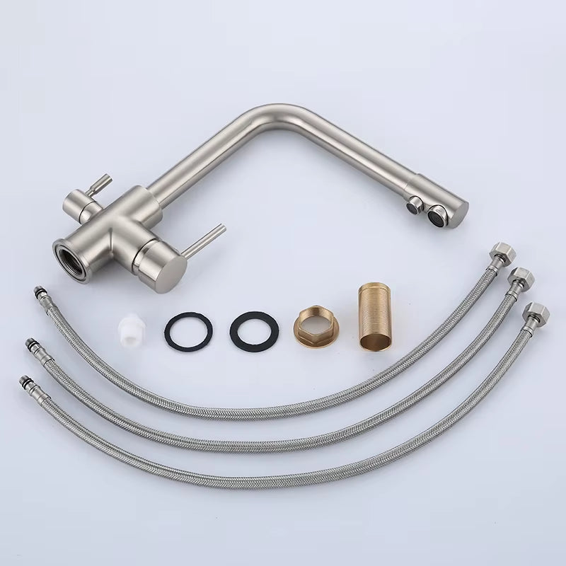 Countertop Mounted Kitchen Hot And Cold Water Sink Faucet-8313