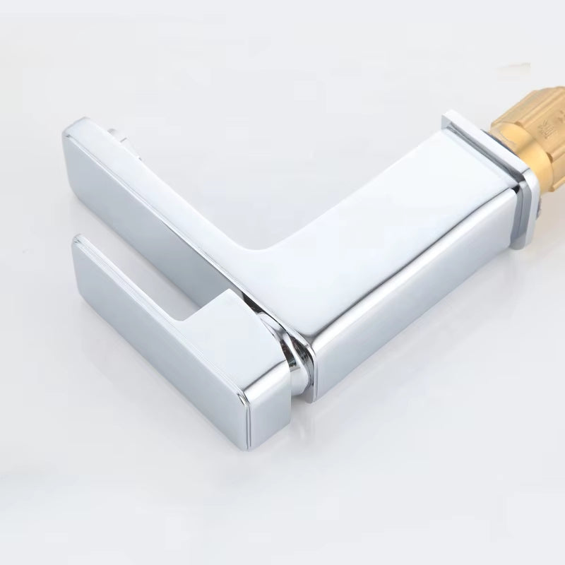 Bathroom Vanity Square Hot And Cold Water Faucet-7269