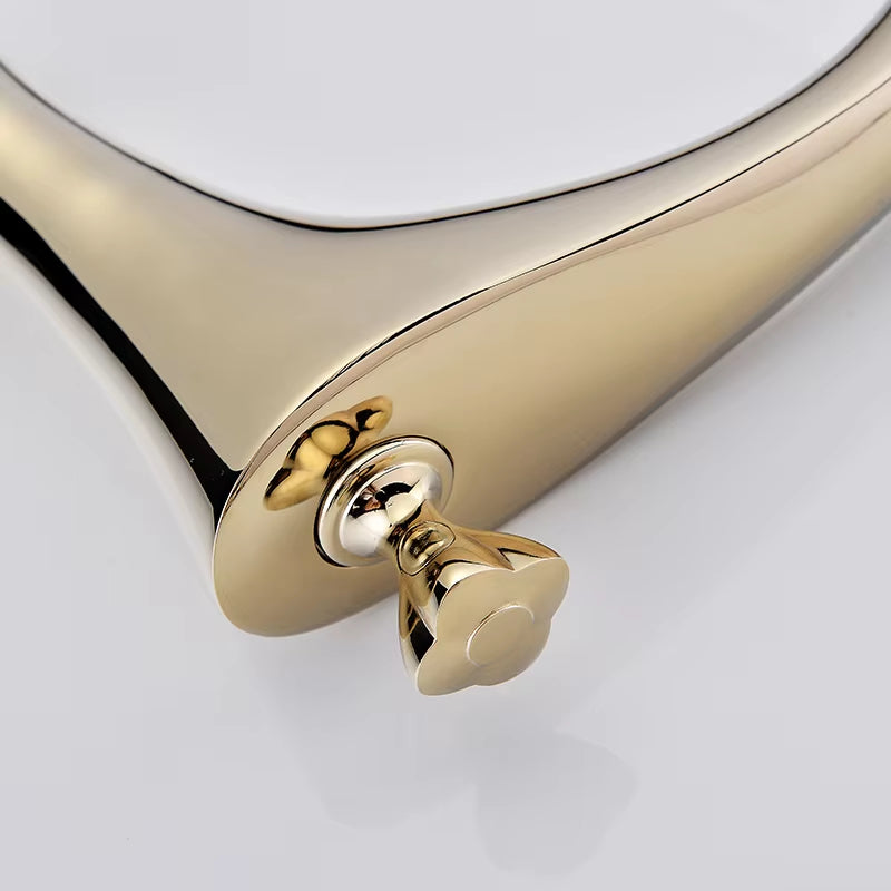 Bathroom Countertop Luxury 3 Hole Double Handle Faucet-7605