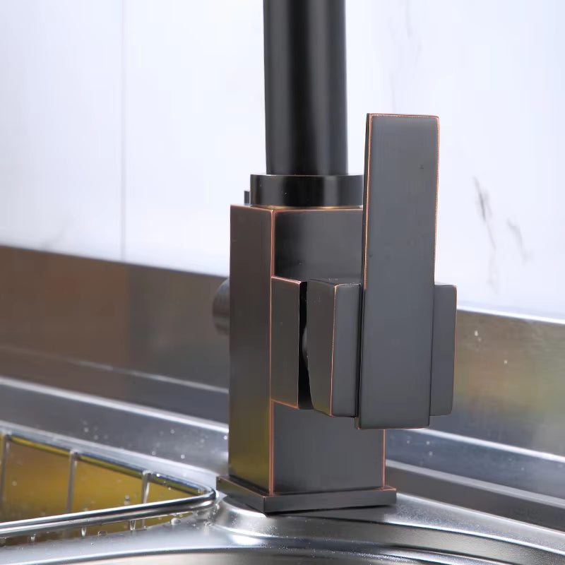 Kitchen Sink Countertop Mounted Square Pure Water Faucet-8909