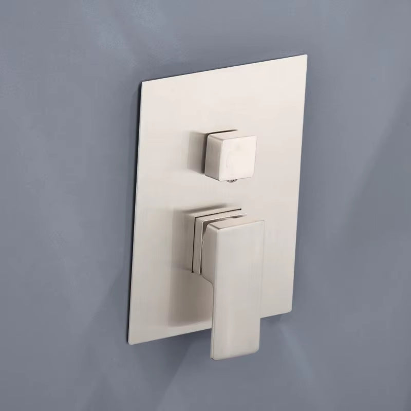 Wall Mounted Shower Set Bathroom Faucet Luxury Rain Shower Set-6573