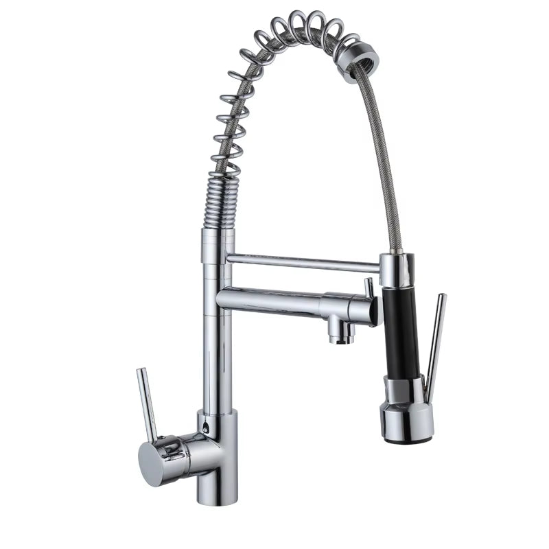 360 Degree Swivel Kitchen Sink Pull Down Faucet-8302