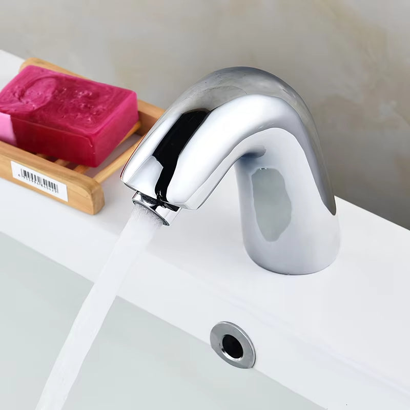 Infrared Sensor Basin Bathroom Sink Faucet-7934