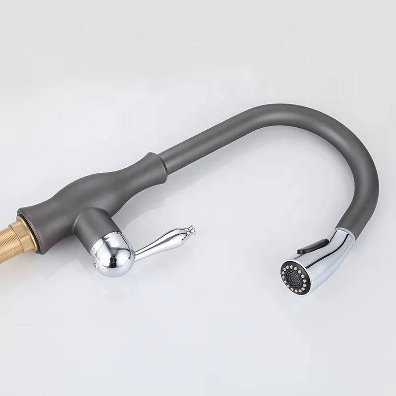360 Degree Rotating Kitchen Countertop Faucet-8584