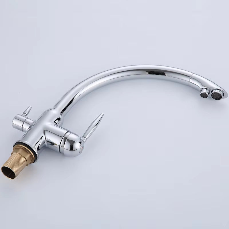 360 Degree Rotating Kitchen Single Hole Pure Water Faucet-8914